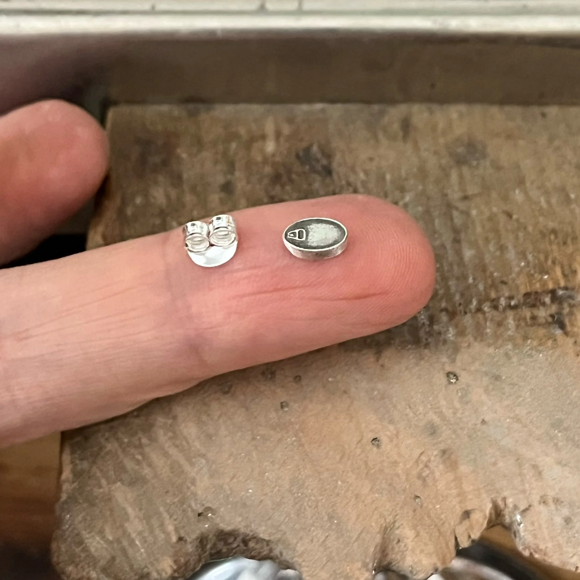 Pendientes de plata Mini Latas