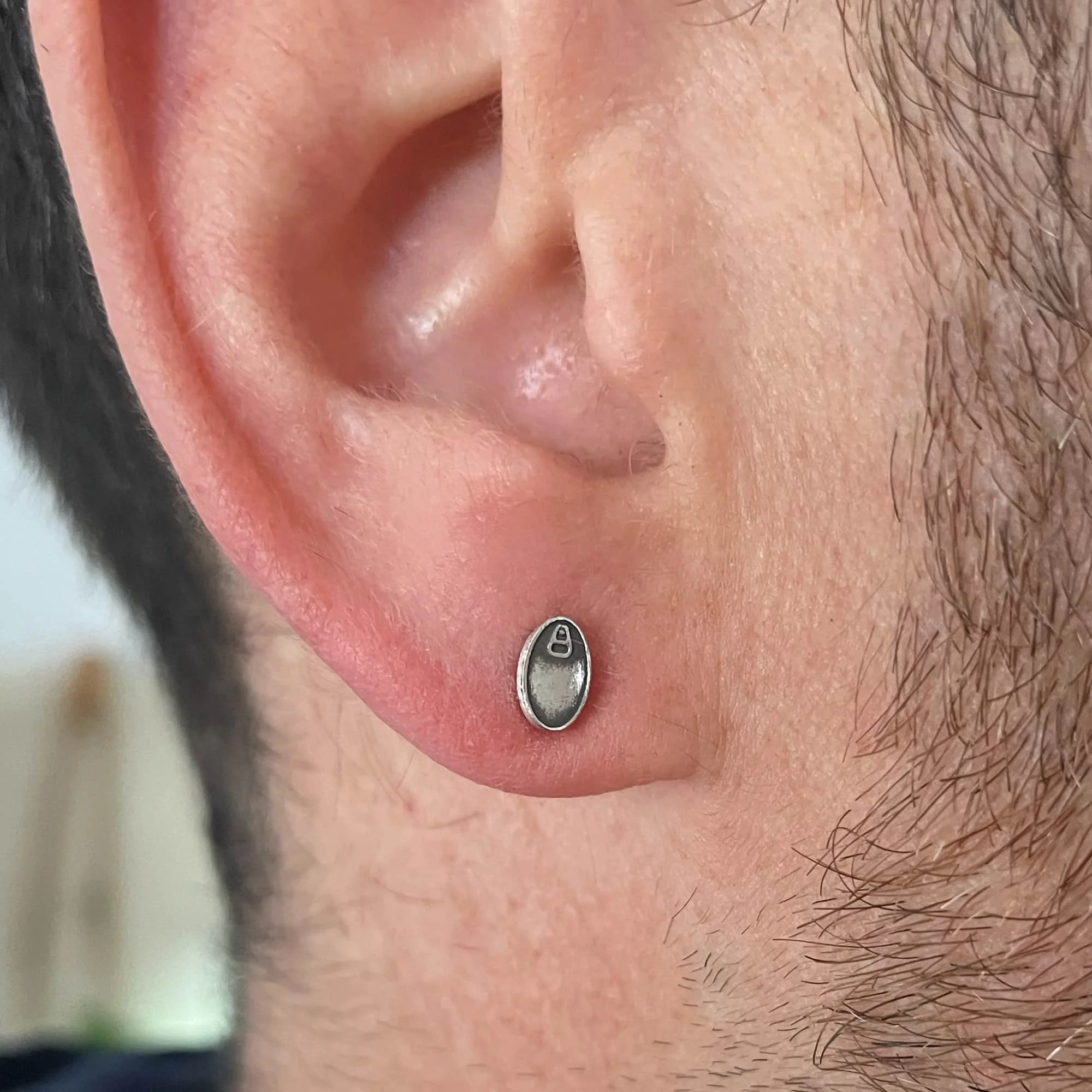 Pendientes de plata Mini Latas