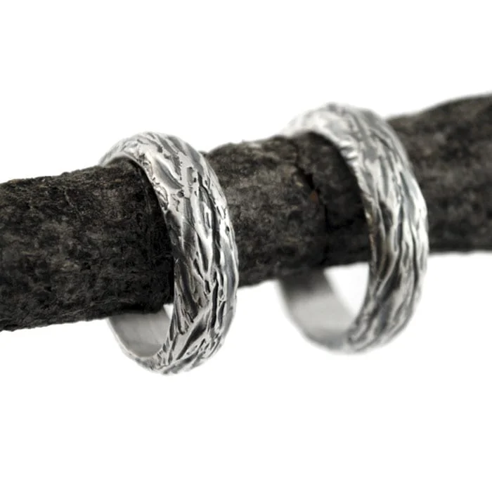 alianzas de plata organizas, anillos de boda - Vacía La Nevera alianzas de plata organizas, anillos de boda