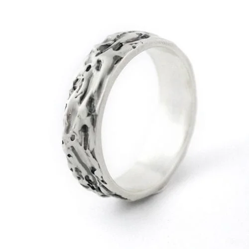silver engagement ring - Vacía La Nevera