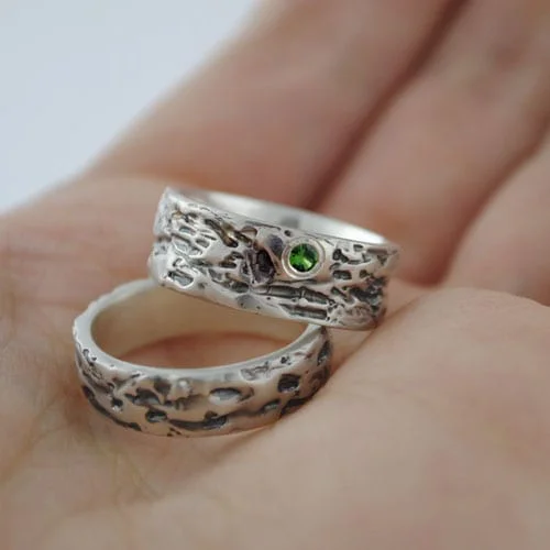 silver engagement ring - Vacía La Nevera