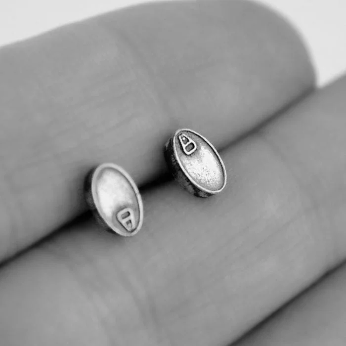 Pendientes de Plata, Lata de Sardinas Mini