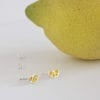 Pendientes de plata limón