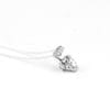Silver Choker Necklace, Strawberry