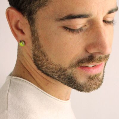 Pendientes de plata Pera y Manzana