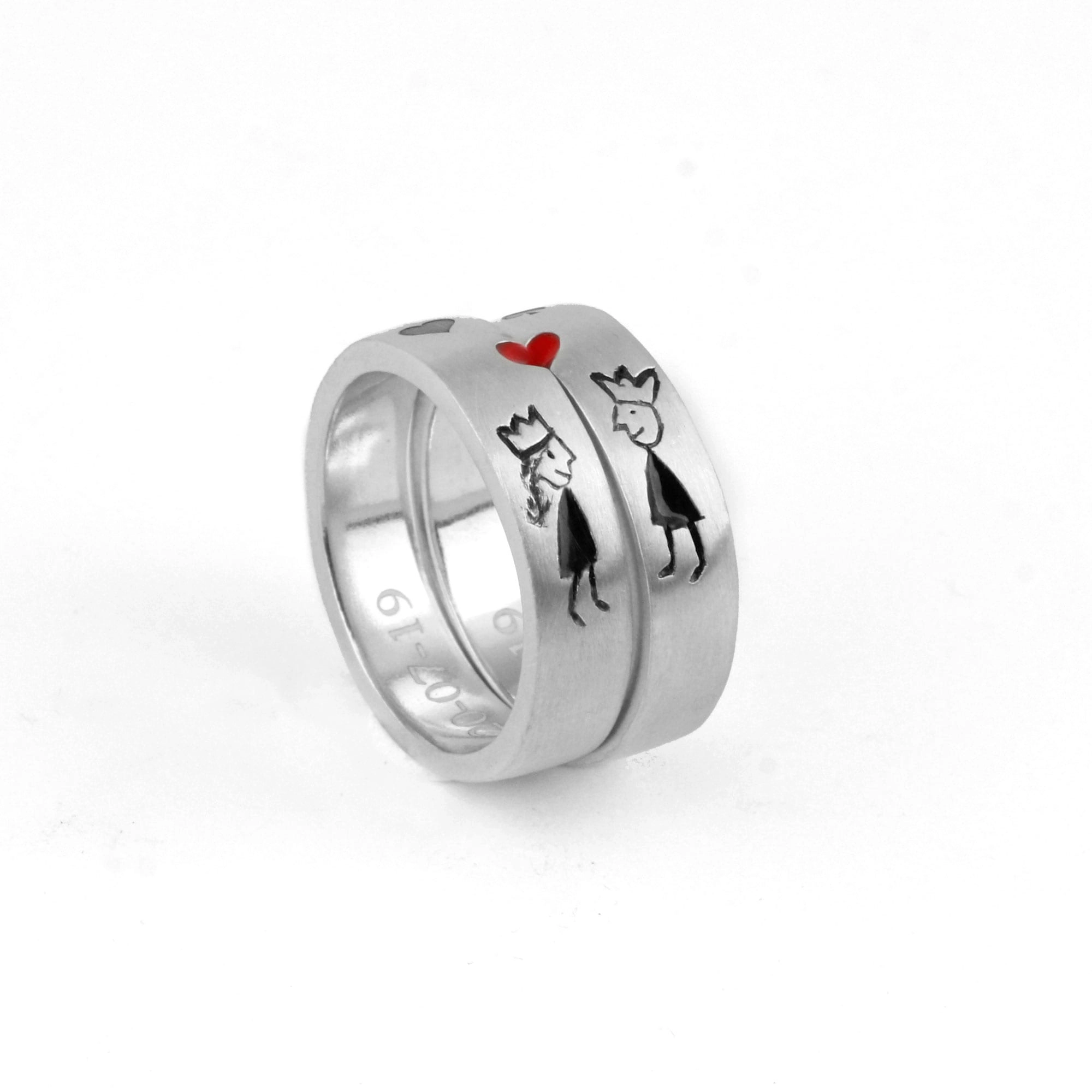 Silver engagement ring - Vacía La Nevera Silver engagement ring