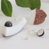 Aros de plata cocos