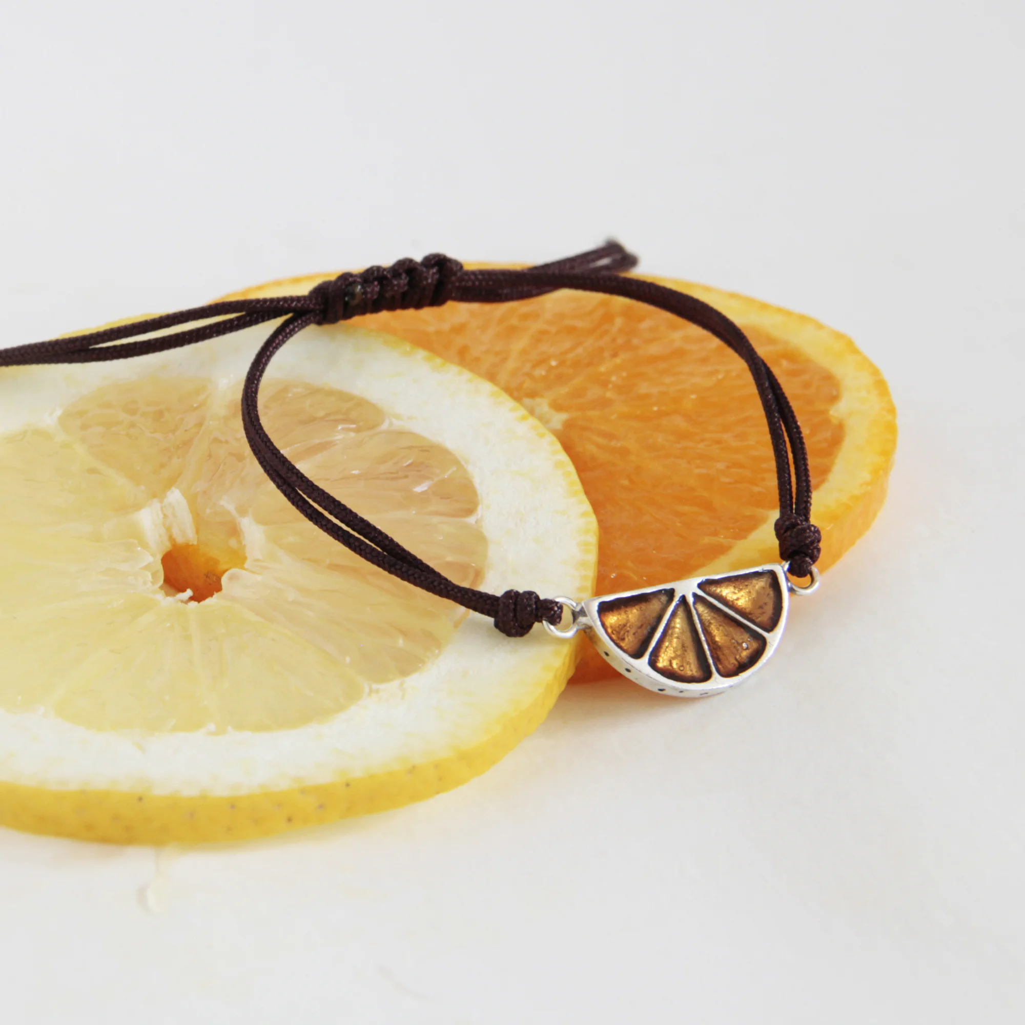 Silver bracelet Orange - Vacía La Nevera Silver bracelet Orange