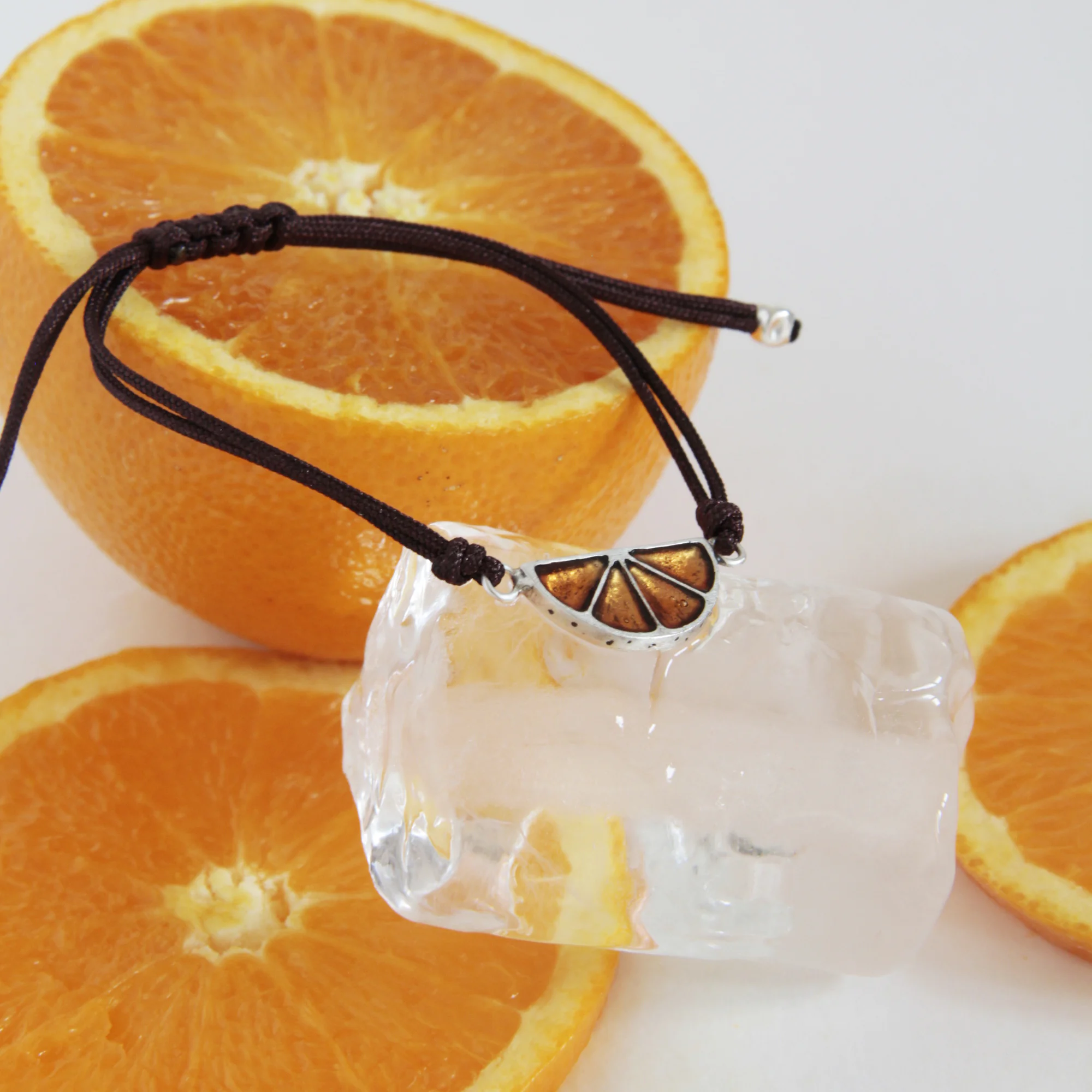 Silver bracelet Orange - Vacía La Nevera Silver bracelet Orange