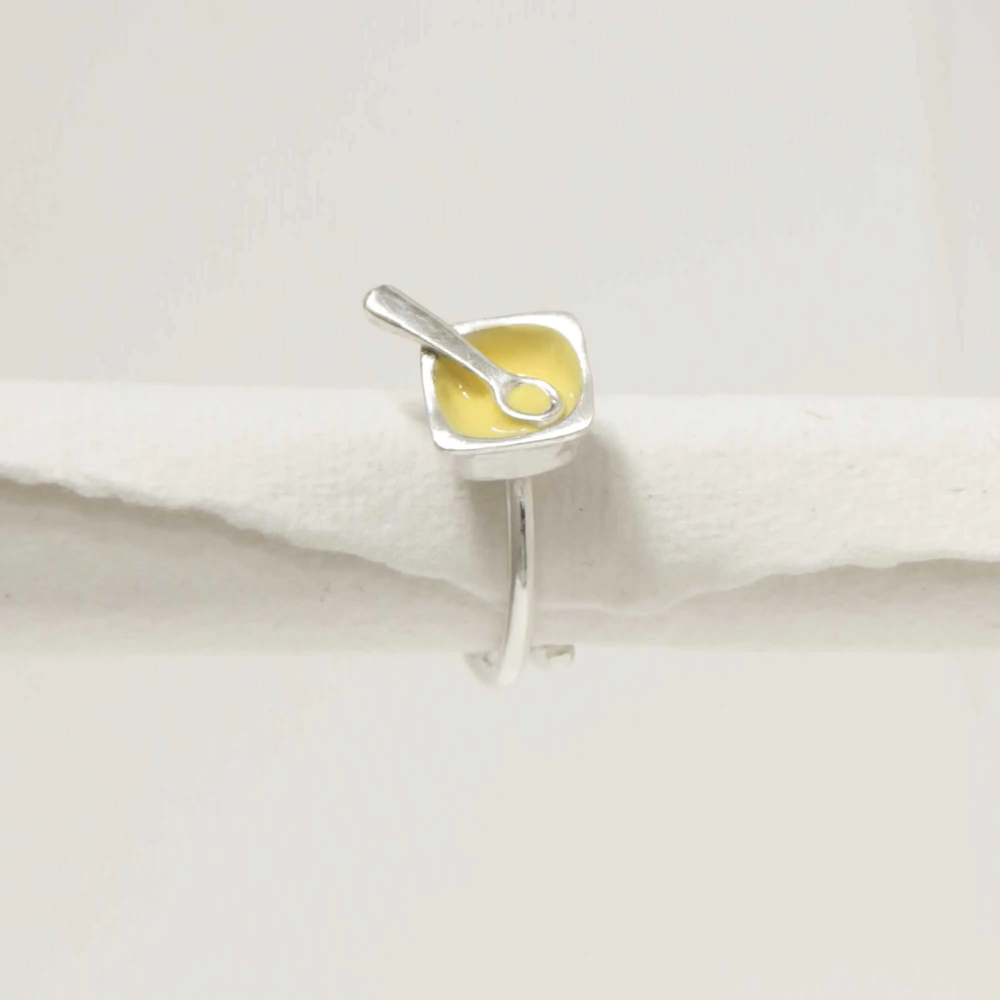 Anillo de plata ajustable. Joyas originales
