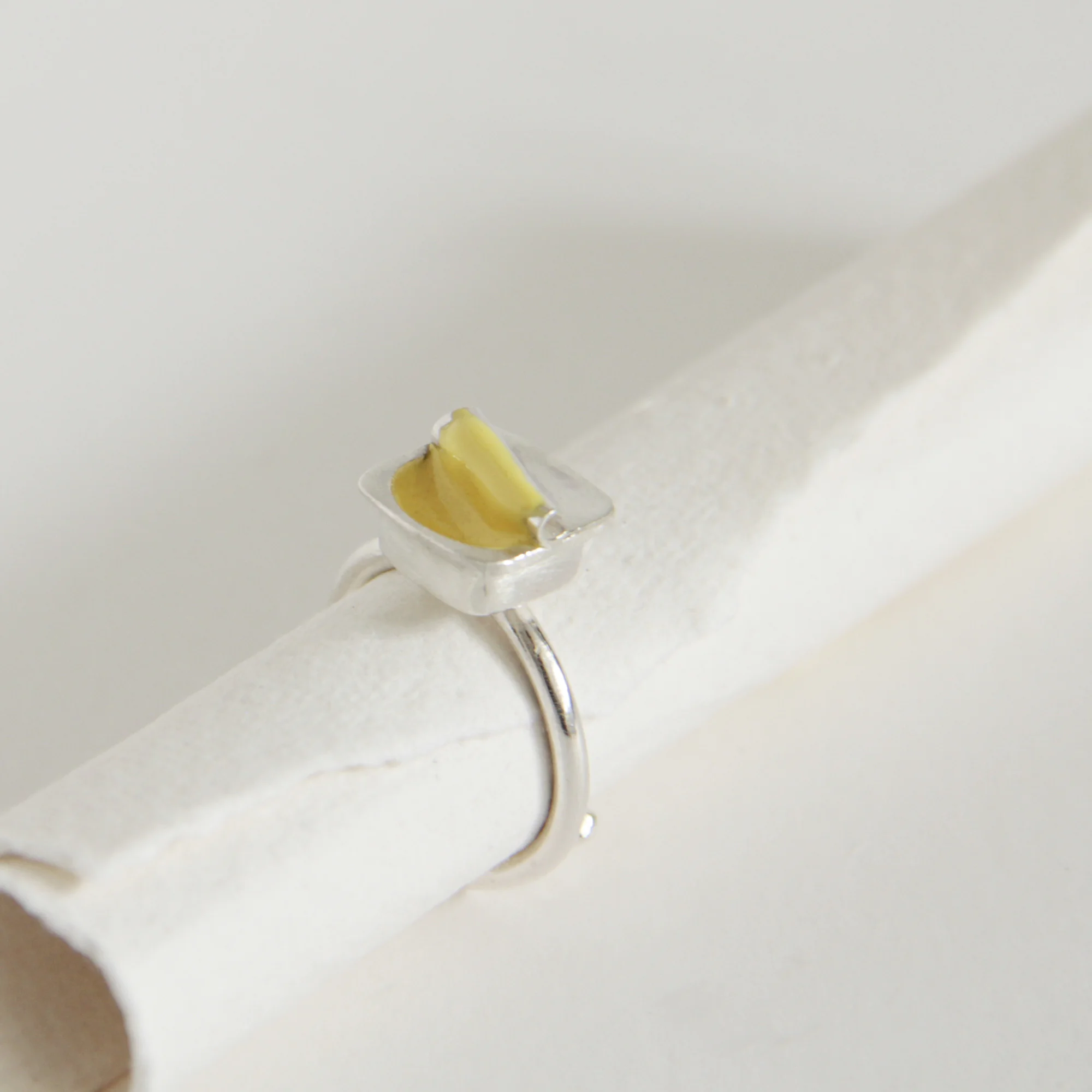 Anillo de plata Natillas