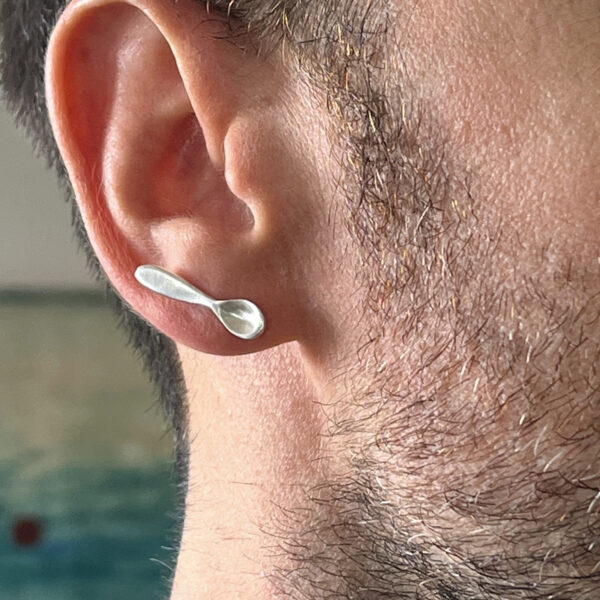 Pendientes de plata Cucharillas