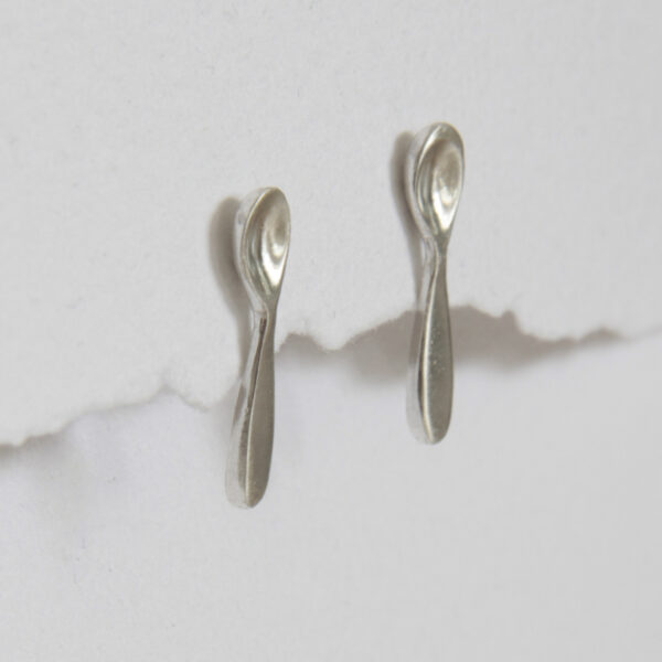 Pendientes de plata Cucharillas