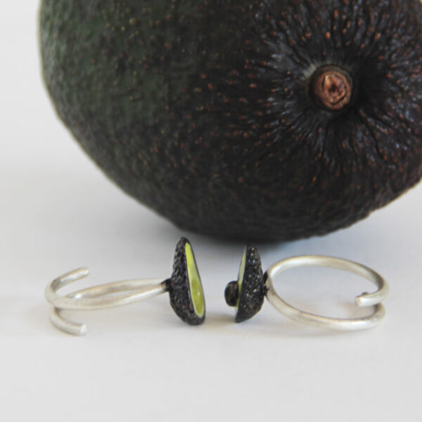 Silver ring Avocado