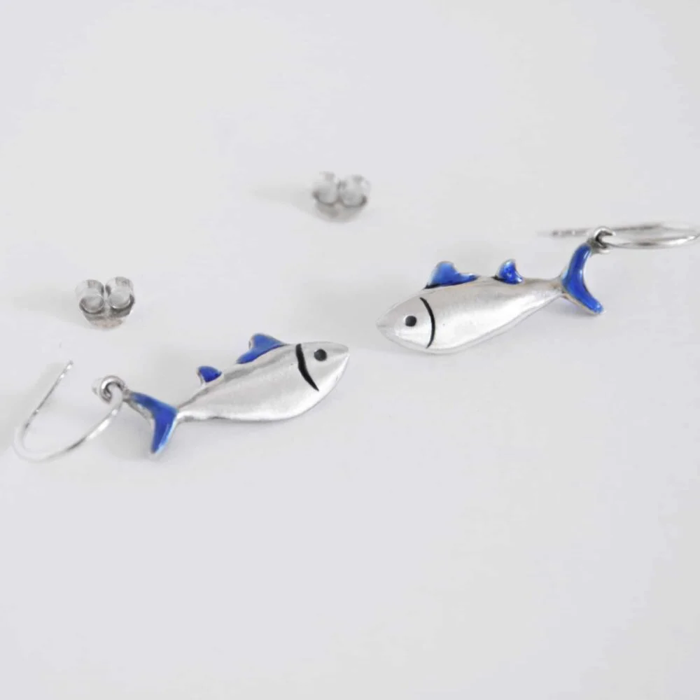 Silver hoops Tunas