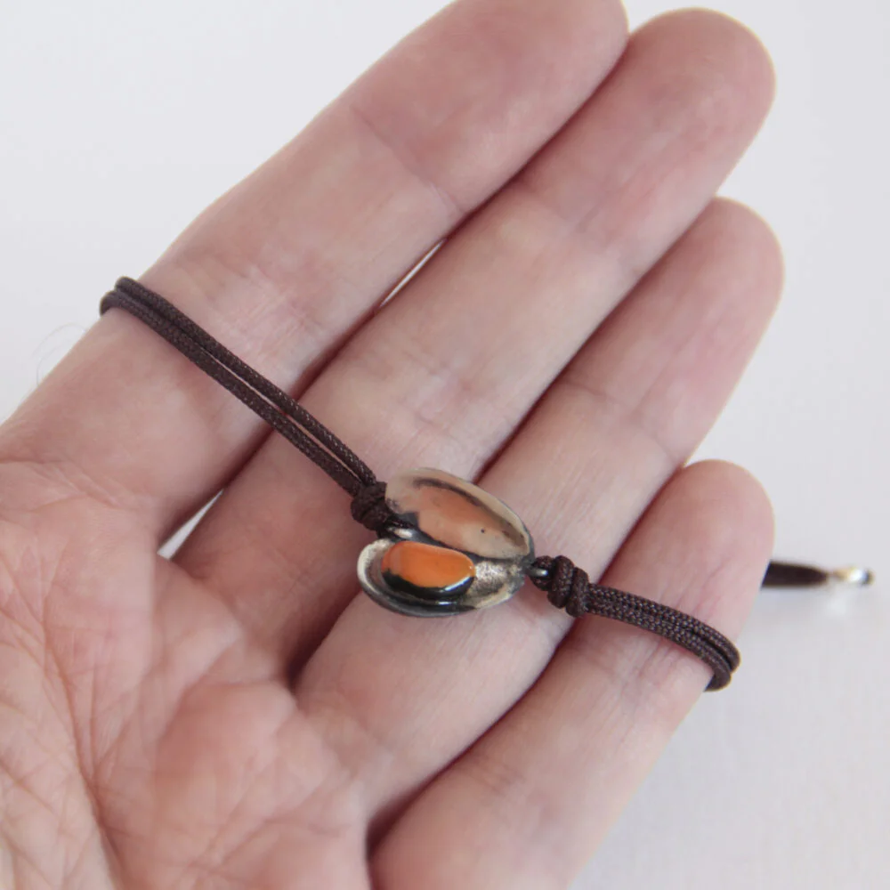 Pulsera de plata Mejillón