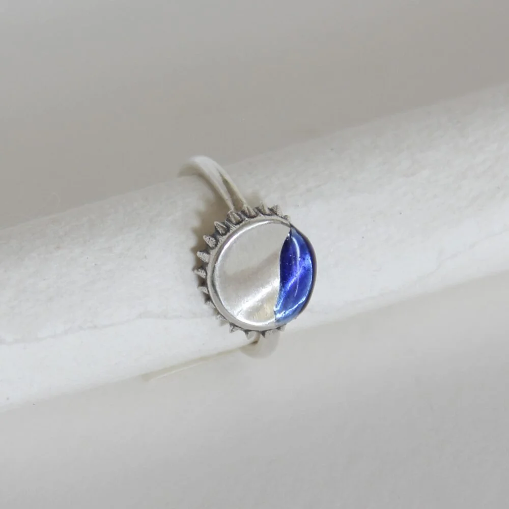 Anillo de plata Chapa de refresco - Vacía La Nevera Anillo de plata Chapa de refresco