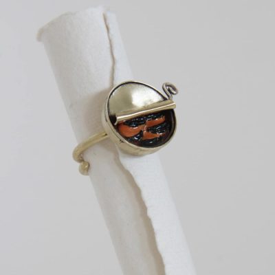 Anillo de latón Lata de Mejillones