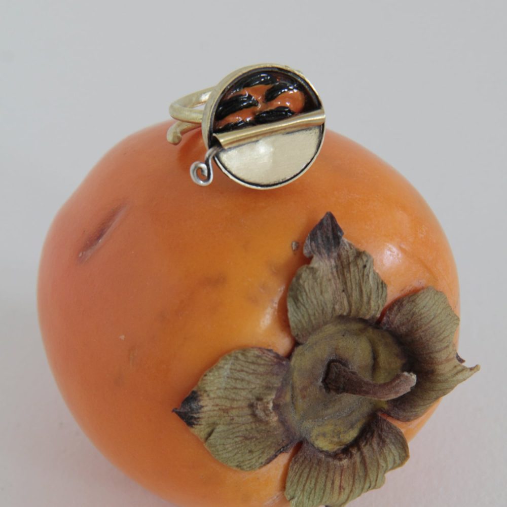 Anillo de latón Lata de Mejillones - Vacía La Nevera Anillo de latón Lata de Mejillones