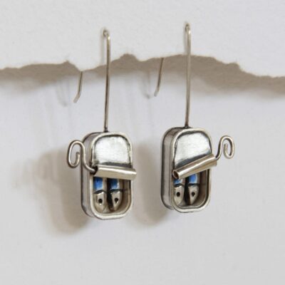 Pendientes de plata Lata Pareja de Sadinas