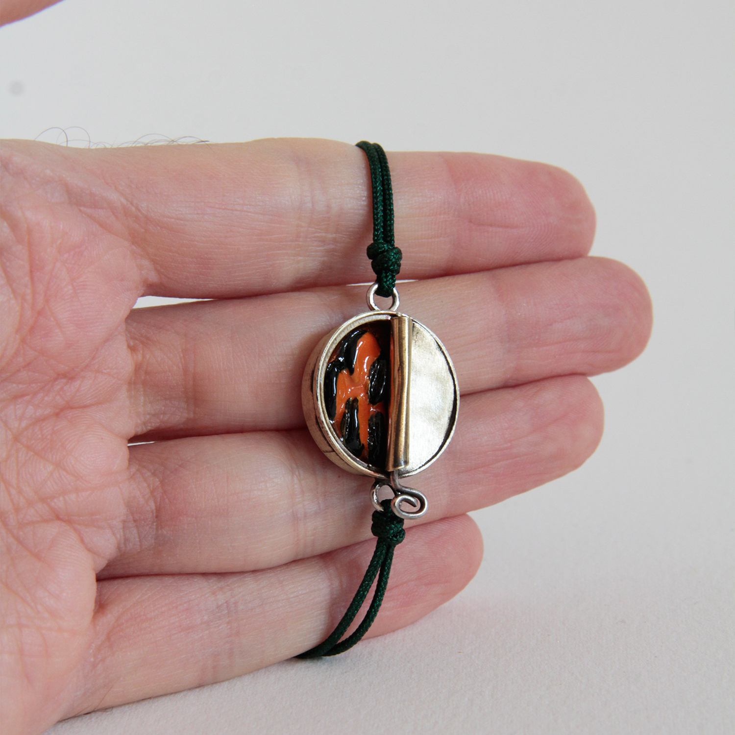 Pulsera de latón, Lata de Mejillones - Vacía La Nevera Pulsera de latón, Lata de Mejillones